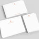 Modern Line Flat Note Card Collection Image 17 of 18